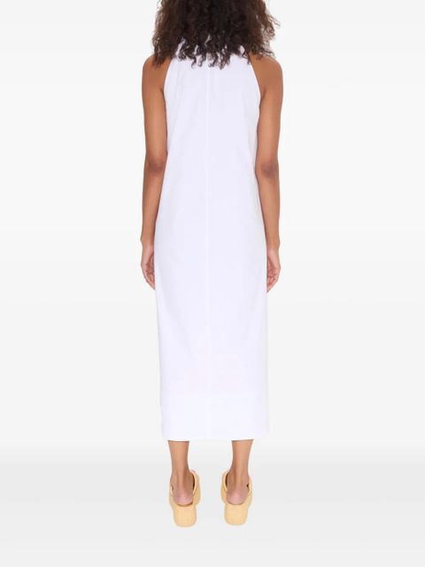 Simon Miller Nava poplin midi dress - White