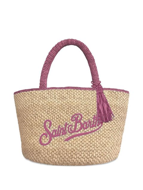 MC2 Saint Barth logo-embroidered tote bag - Neutrals - zdjęcie produktu nr 1