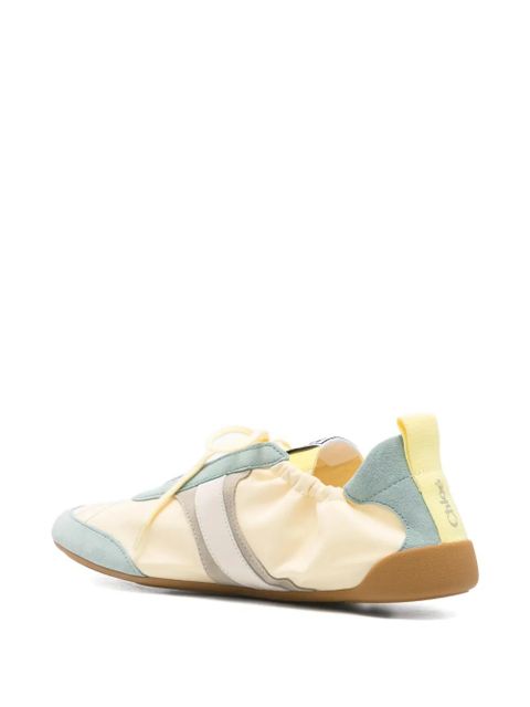 Chloé Kick low-top sneakers - Yellow