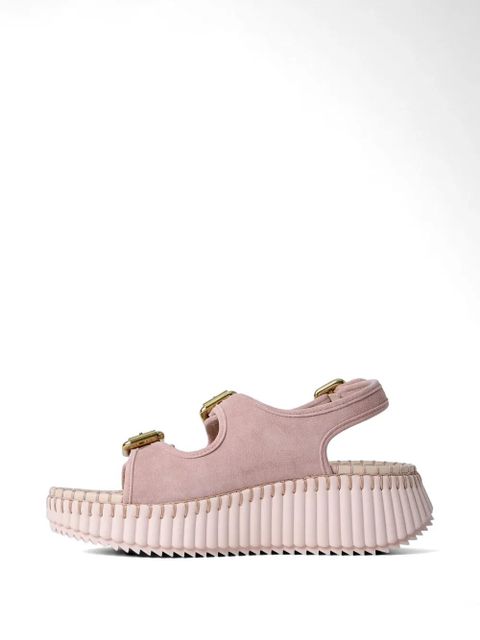 Chloé buckle-strap sandals - Pink - zdjęcie produktu nr 2