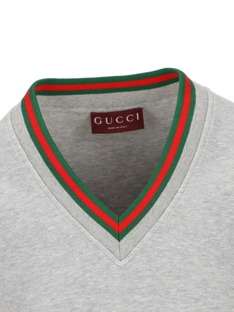 Gucci V-neck sweater - Grey