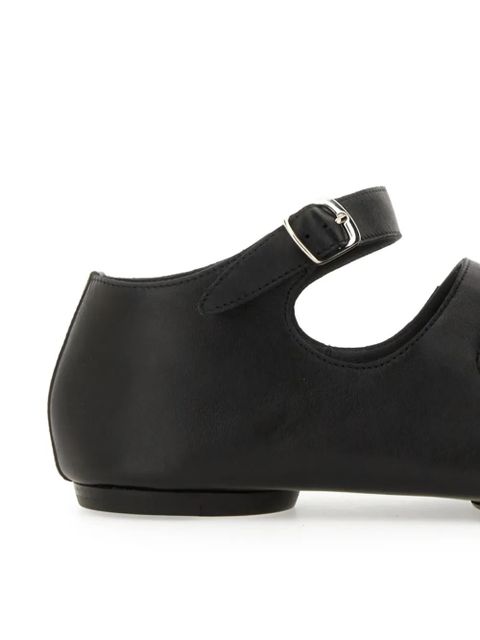 Maison Margiela Taby leather ballet flats - Black - zdjęcie produktu nr 2