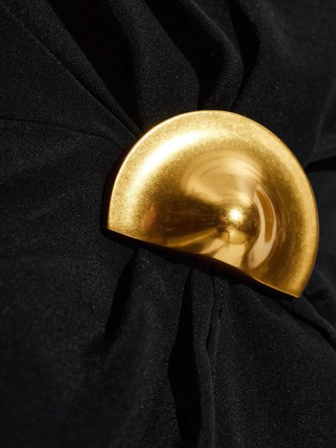 Cult Gaia Esmia draped top - Black