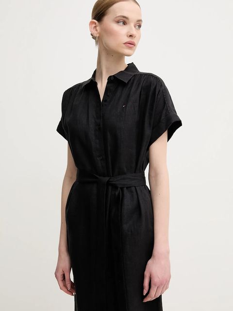 Tommy Hilfiger sukienka lniana