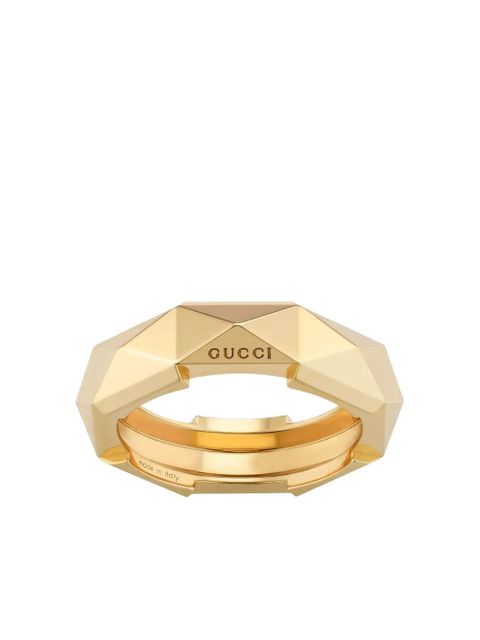 Gucci 18K yellow gold Link To Love ring