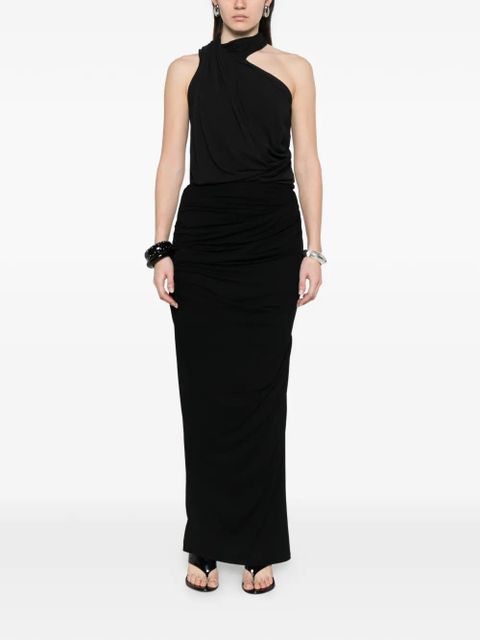 ENTIRE STUDIOS ruched skirt - Black - zdjęcie produktu nr 2