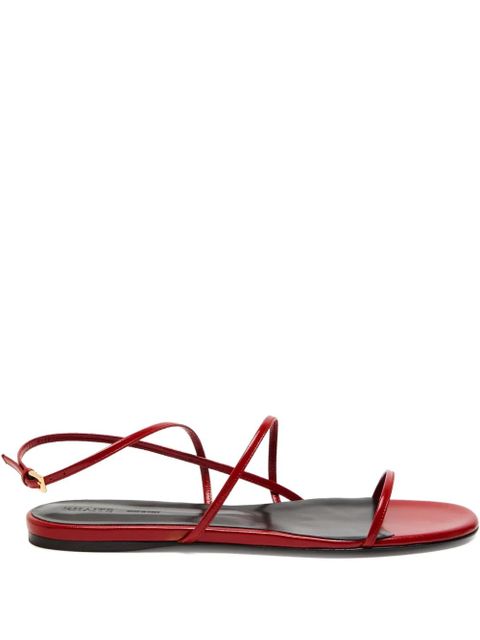 KHAITE strappy flat sandals - Red - zdjęcie produktu nr 1