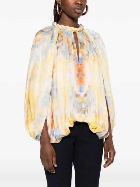 ZIMMERMANN Alchemy Twist Billow blouse - Yellow