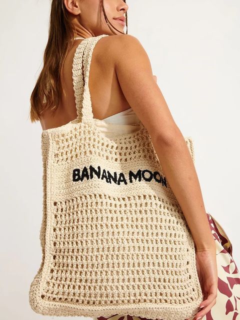 Banana Moon torba plażowa damska pleciona Riooso - zdjęcie produktu nr 1