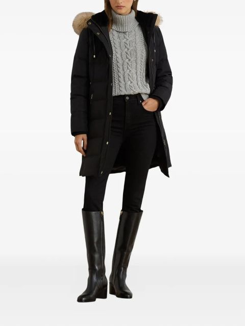 Lauren Ralph Lauren hooded coat - Black - zdjęcie produktu nr 2