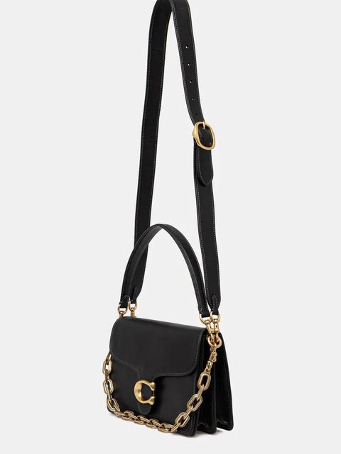 Coach torebka skórzana TABBY kolor czarny CY919 - zdjęcie produktu nr 2