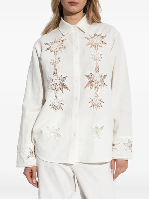 Zadig&Voltaire embroidered detail shirt - White - zdjęcie produktu nr 2