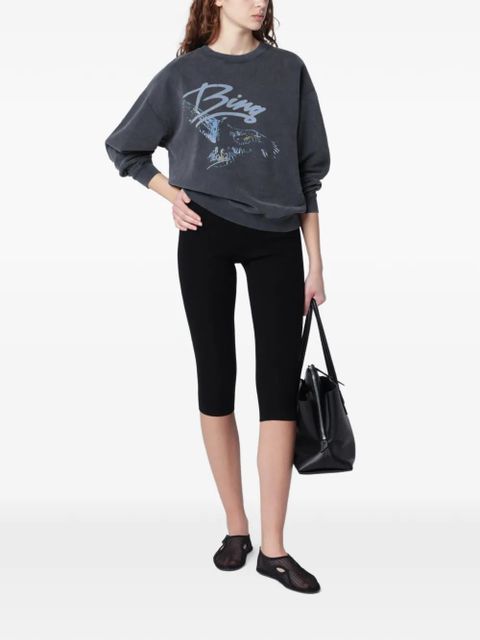 ANINE BING eagle-graphic sweatshirt - Grey - zdjęcie produktu nr 2