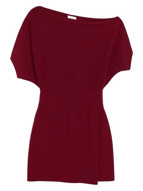 Simkhai Shania boat neck mini dress - Red - zdjęcie produktu nr 2