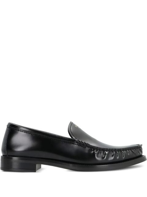 Prada leather loafers - Black - zdjęcie produktu nr 1