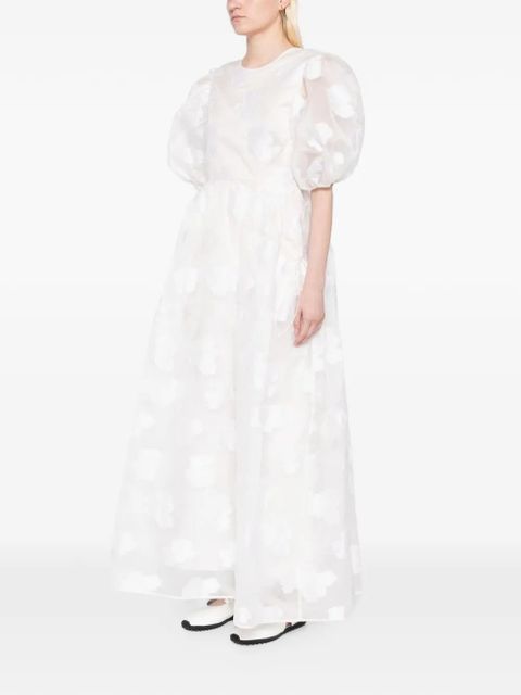 Cecilie Bahnsen Lola organza dress - White