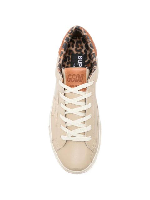 Golden Goose Super-Star animal-print sneakers - Neutrals
