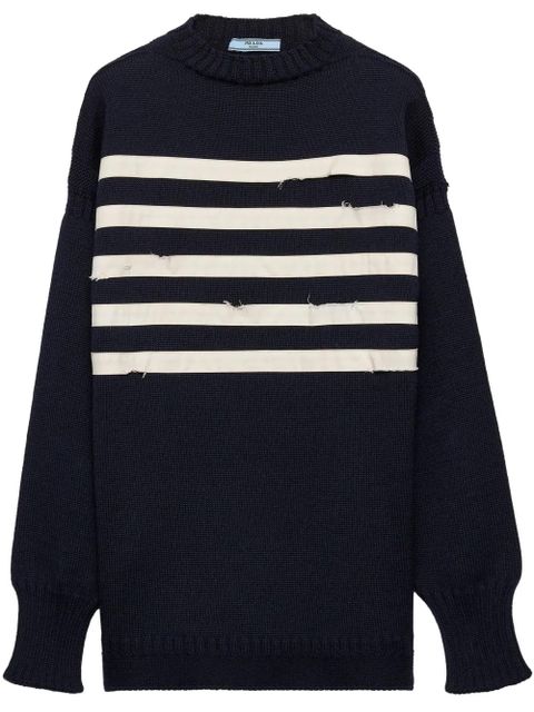 Prada wool sweater - Blue - zdjęcie produktu nr 1