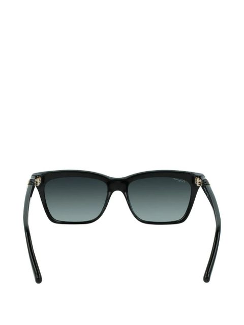 Ferragamo square-frame sunglasses - Black
