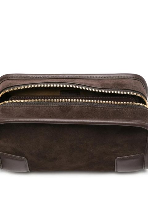 LOEWE Amazona suede tote bag - Brown