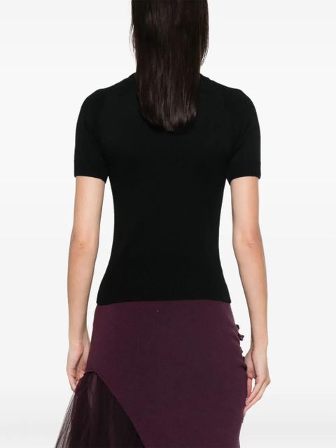 Vivienne Westwood Bea mock-neck top - Black - zdjęcie produktu nr 2