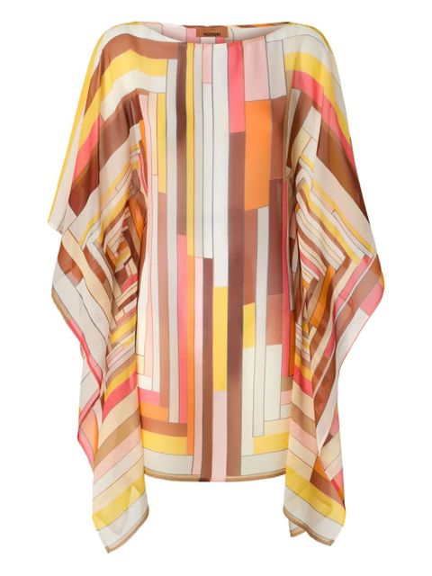Missoni geometric-pattern mini dress - Brown - zdjęcie produktu nr 1