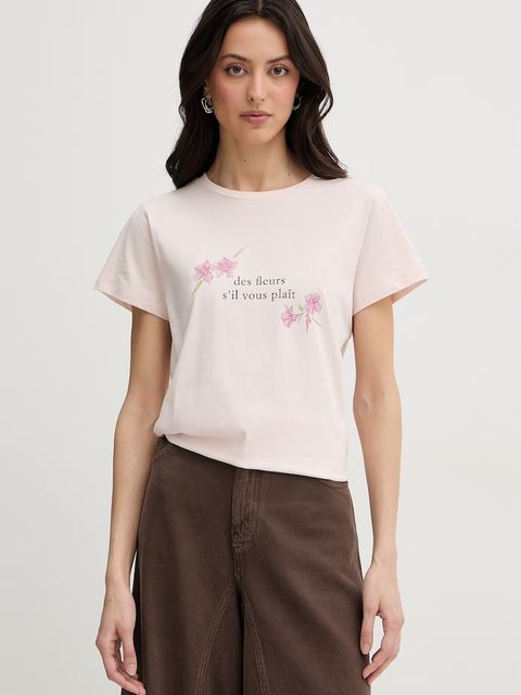 Twinset t-shirt damski bawełniany - zdjęcie produktu nr 2