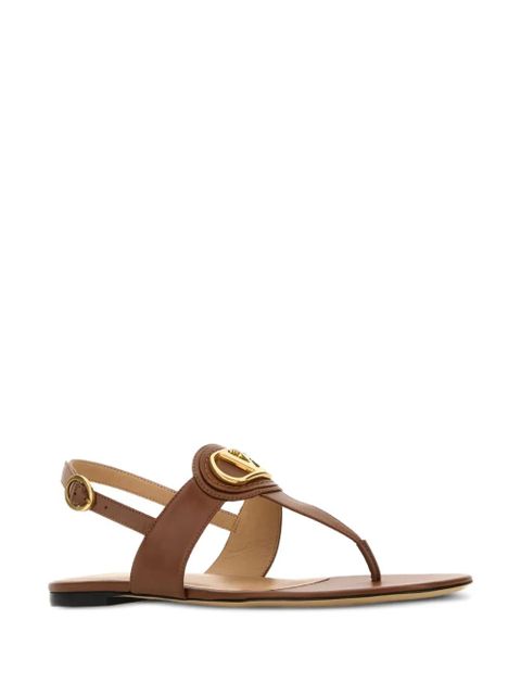 Valentino Garavani VLogo thong sandals - Brown - zdjęcie produktu nr 2