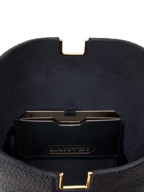 Lanvin studded leather cross body - Black