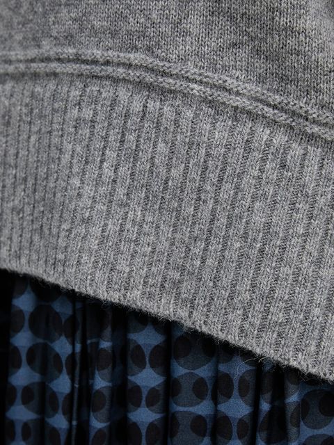 United Colors of Benetton sweter z dodatkiem wełny damski kolor szary 1244D10BC