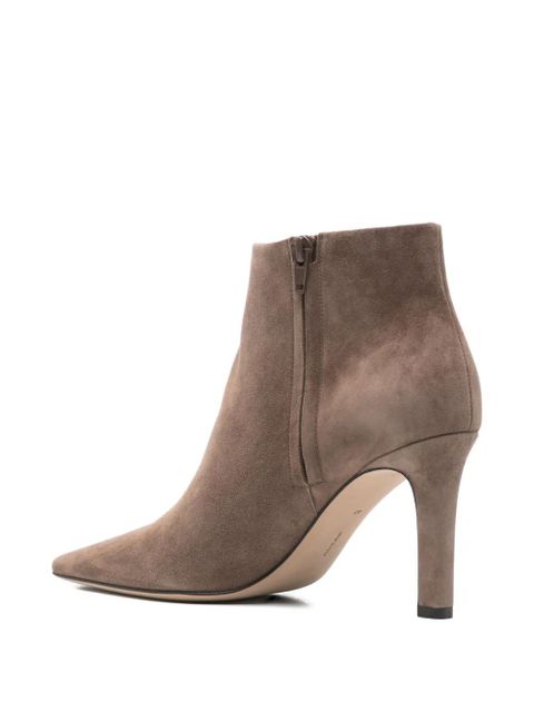 The Row Carla square-toe boots - Brown