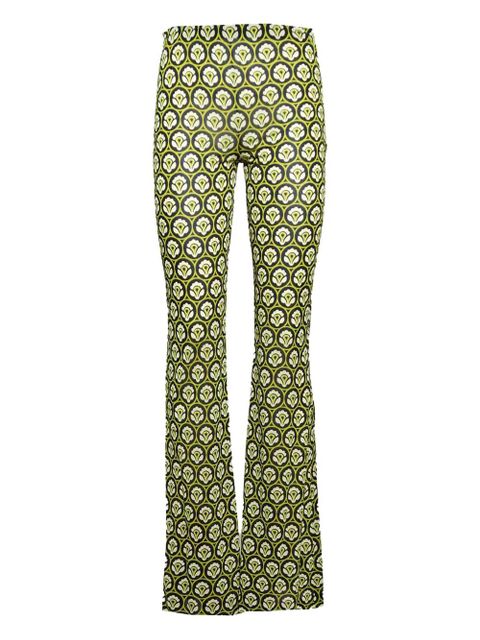 ETRO patterned trousers - Green - zdjęcie produktu nr 1