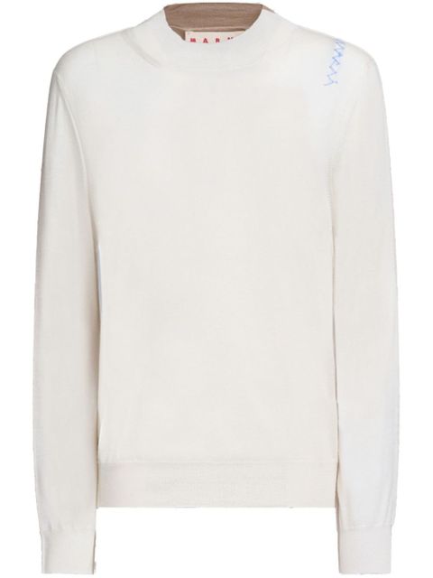 Marni colourblock sweater - White - zdjęcie produktu nr 1