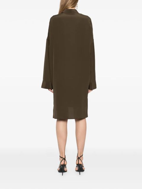 TOM FORD shift mini dress - Brown