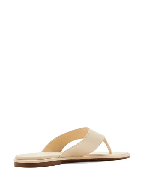 Aeyde leather sandals - Neutrals