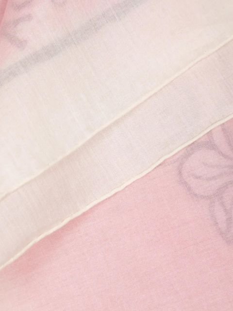 Prada floral-print scarf - Pink