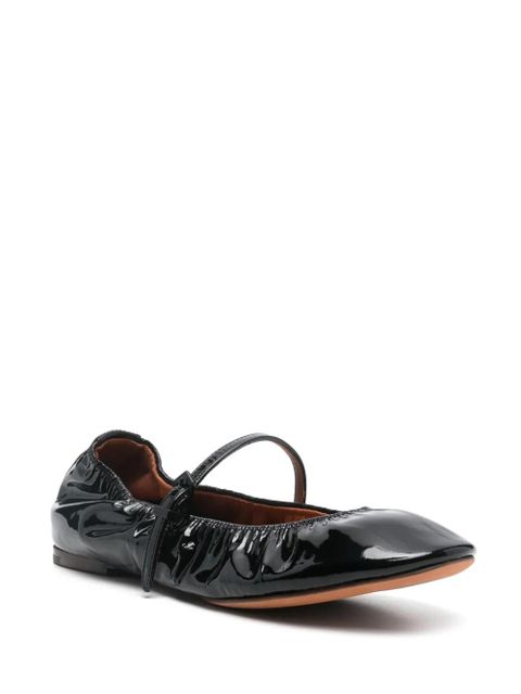 Lanvin Mary Jane glossy ballet flats - Black - zdjęcie produktu nr 2