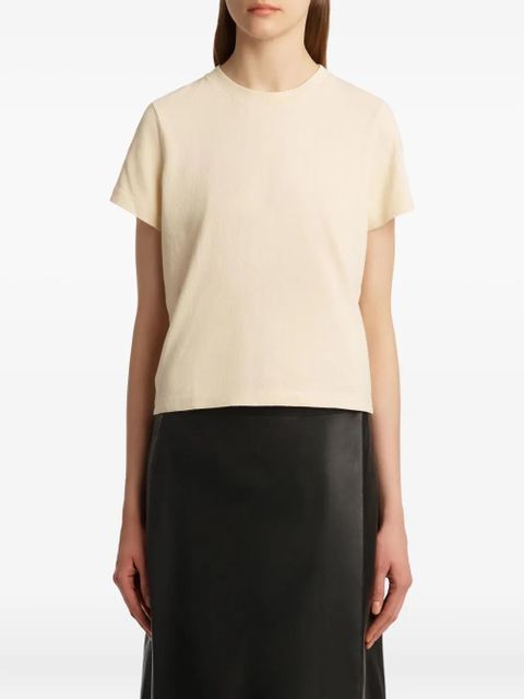 KHAITE Emmylou T-shirt - Neutrals