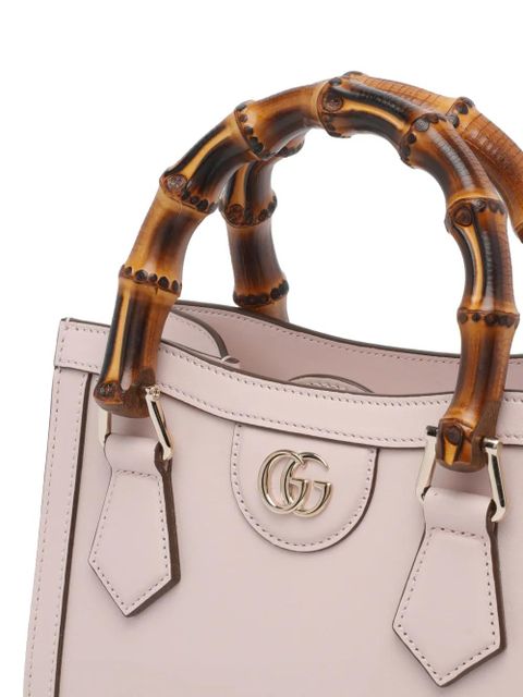 Gucci small Diana bamboo top-handle tote bag - Pink