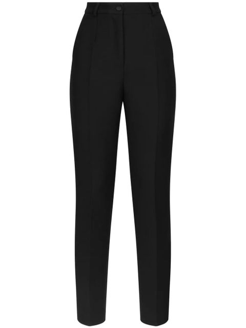 Dolce & Gabbana tailored gabardine trousers - Black - zdjęcie produktu nr 1
