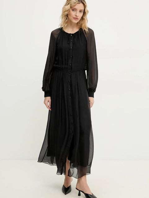 Answear.LAB sukienka z jedwabiem