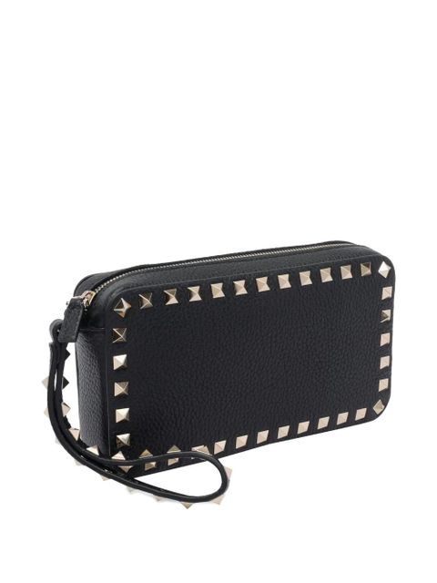 Valentino Garavani stud-embellished zip-closure bag - Black