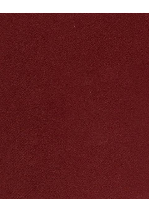 Max Mara fringed scarf - Red