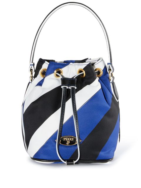 PUCCI Yummy bucket bag - Blue - zdjęcie produktu nr 1
