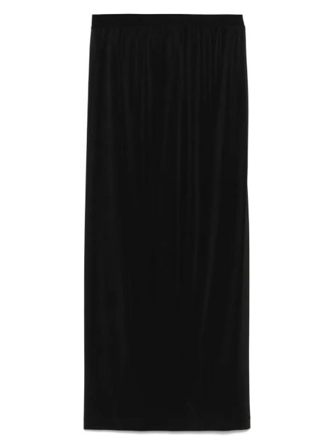 WARDROBE.NYC semi-sheer midi skirt - Black - zdjęcie produktu nr 1