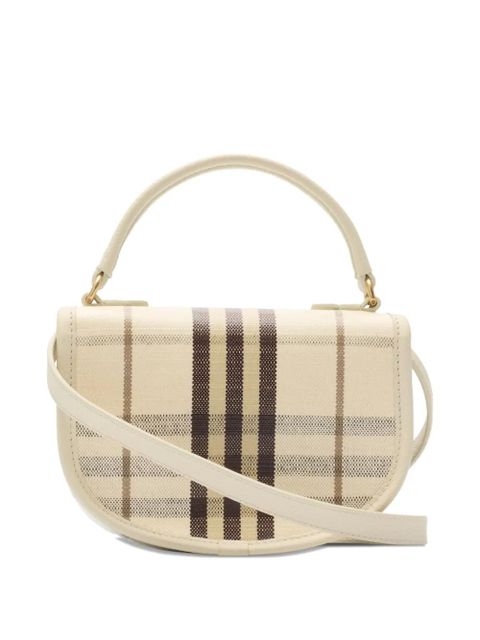 Burberry check-pattern mini bag - Neutrals - zdjęcie produktu nr 2