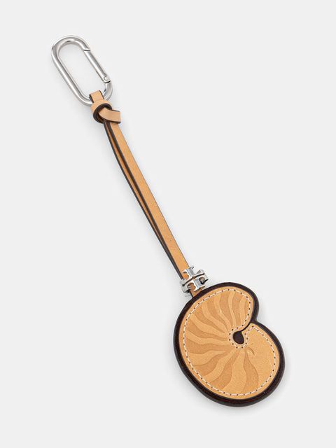 Tory Burch brelok skórzany Snail Shell - zdjęcie produktu nr 2