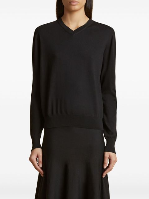 KHAITE The Senta sweater - Black