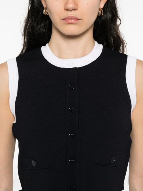 SANDRO sleeveless top - Blue