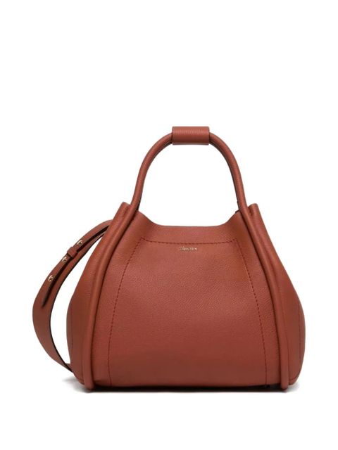 Max Mara small Marine tote bag - Brown